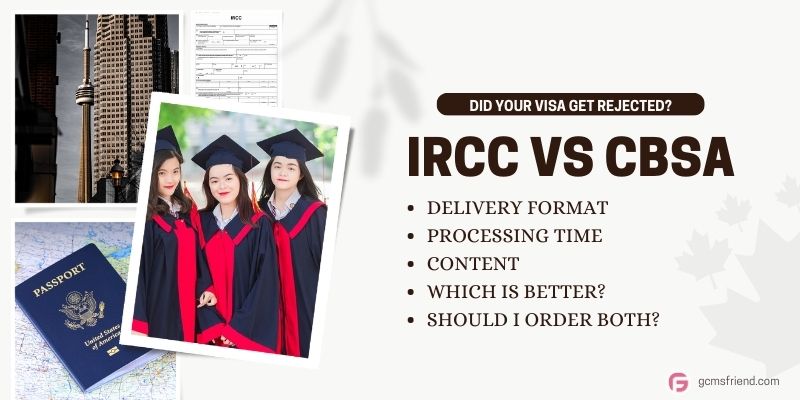 GCMS Requests: IRCC vs. CBSA in Canada